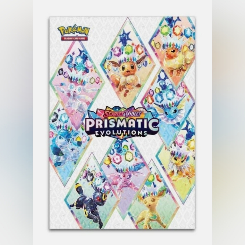 Pokemon Scarlet & Violet Prismatic Evolutions Poster Only